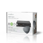 Nedis HDMI™ Switch | 3 port(s) | 3x HDMI™ Input | 1x HDMI™ Output | 8K@60Hz | 45 Gbps | Remote controlled | Aluminium | Anthracite Nedis HDMI™ Switch | 3 port(s) | 3x HDMI™ Input | 1x HDMI™ Output | 8K@60Hz | 45 Gbps | Remote controlled | Aluminium | Anthracite