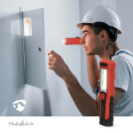 Nedis Work Lamp | 4 W | Battery Powered | 5 V DC | N/A | Rechargeable | Light duration: 5 h | 300 lm | Light range: 20 m