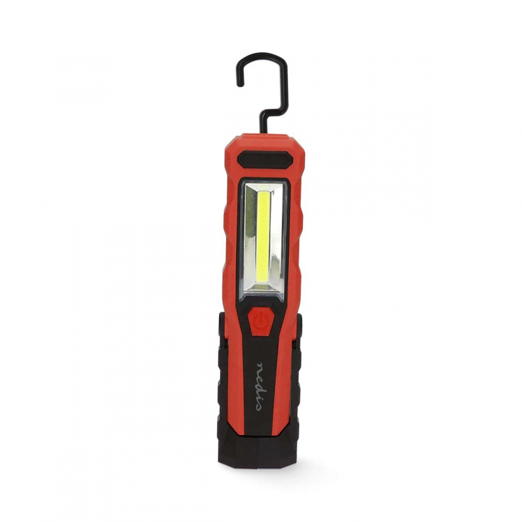 Nedis Work Lamp | 4 W | Battery Powered | 5 V DC | N/A | Rechargeable | Light duration: 5 h | 300 lm | Light range: 20 m