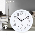 Nedis Wall Clock | Diameter: 220 mm | Plastic | White