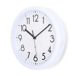 Nedis Wall Clock | Diameter: 220 mm | Plastic | White