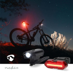 Nedis Bicycle Light | Battery Powered | 5 V DC | 3 W | Batteries included | Rechargeable | 100 m | 110 ° Nedis Bicycle Light | Battery Powered | 5 V DC | 3 W | Batteries included | Rechargeable | 100 m | 110 °