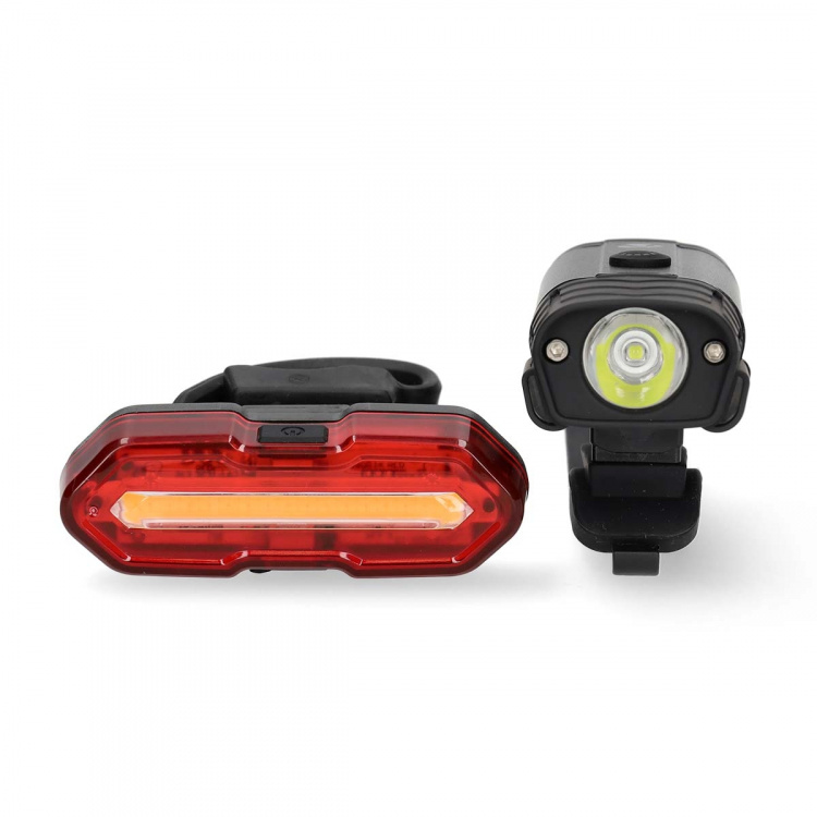 Nedis Bicycle Light | Battery Powered | 5 V DC | 3 W | Batteries included | Rechargeable | 100 m | 110 ° Nedis Bicycle Light | Battery Powered | 5 V DC | 3 W | Batteries included | Rechargeable | 100 m | 110 °