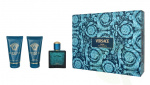 Versace Eros Pour Homme Giftset 150 ml Edt Spray 50ml/Shower Gel 50ml/After Shave Balm 50ml