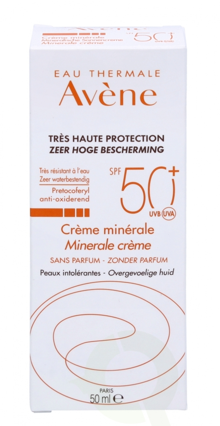 Avene Sun Care Mineral Cream SPF50+ 50 ml