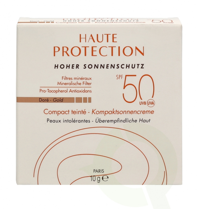 Avene High Protection Compact SPF50 10 g Gold
