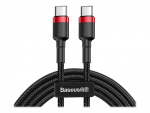 Baseus Cafule USB 2.0 USB Type-C cable 1m Black Red Baseus Cafule USB 2.0 USB Type-C cable 1m Black Red