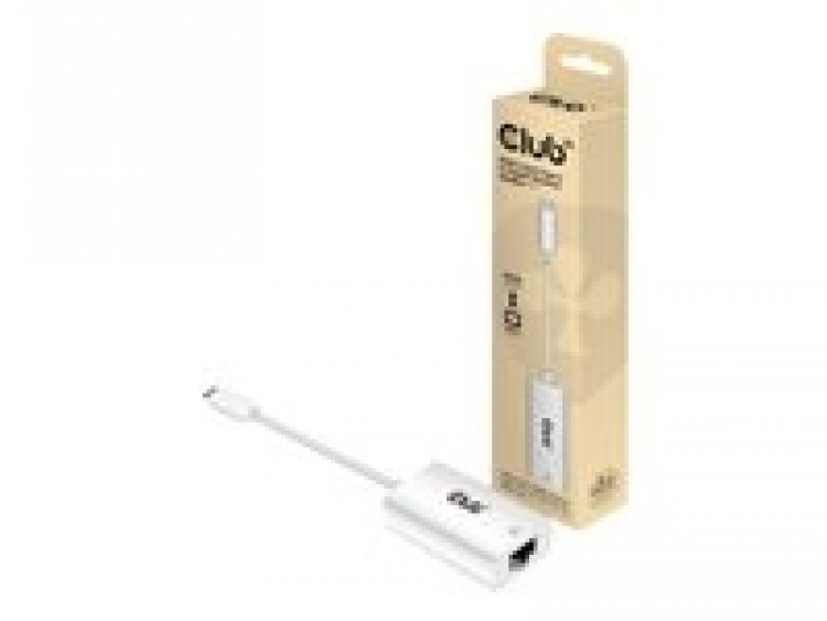 Club 3D nätverksadapter USB-C 3.2 Gen 1 1Gbps kabeldragning