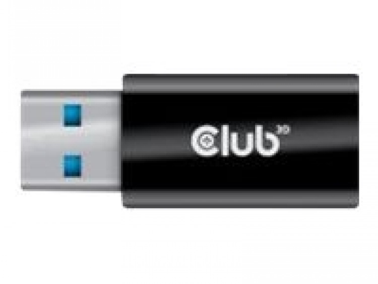 Club 3D USB 3.2 Gen 1 USB-C-adapter Svart Club 3D USB 3.2 Gen 1 USB-C-adapter Svart