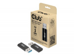 Club 3D USB 3.2 Gen 1 USB-C-adapter Svart Club 3D USB 3.2 Gen 1 USB-C-adapter Svart