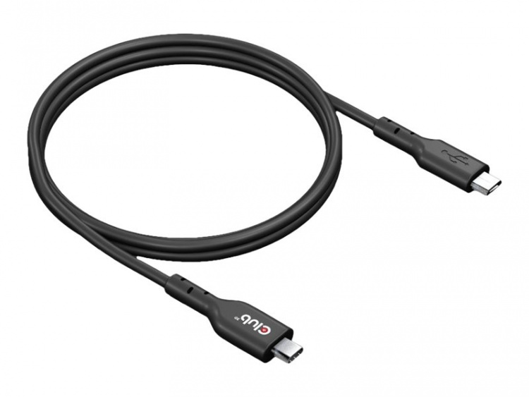 Club 3D USB 2.0 / USB 3.0 / USB 3.2 Gen 1 USB Type-C-kabel 1m Svart