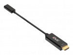 Club 3D Videoadapterkabel HDMI / USB 22cm Black