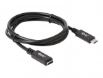 Club 3D USB Type-C forlængerkabel 1m Sort