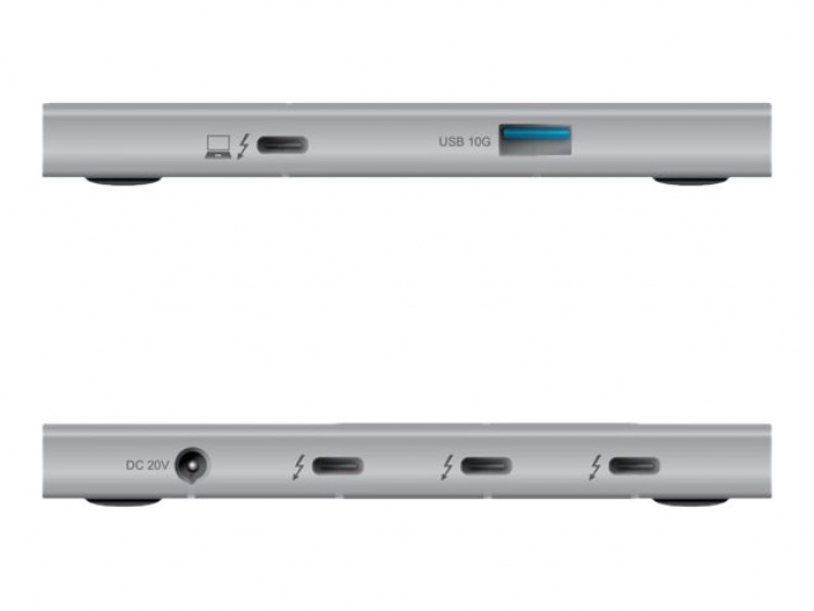 Club 3D Thunderbolt 4 Portable 5-in-1 Hub with Smart Power Dockingstation