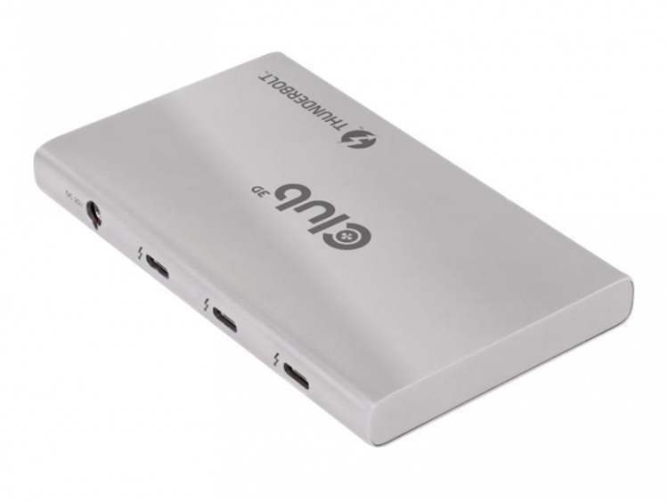 Club 3D Thunderbolt 4 Portable 5-in-1 Hub with Smart Power Dockingstation