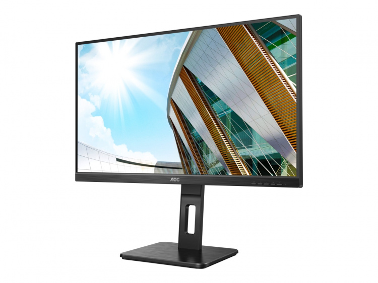 AOC Q27P2Q 27 2560 x 1440 (2K) VGA (HD-15) HDMI DisplayPort 75Hz Pivot-skärm