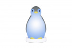 Zazu Pam sleep rhythm music night light, penguin, grey