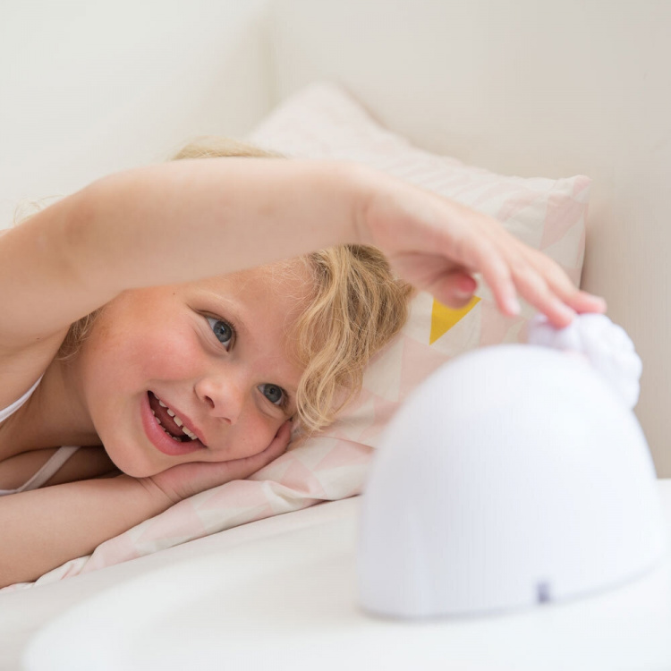 Zazu Sam sleep rhythm alarm clock, sheep, grey