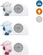 Zazu Sam sleep rhythm alarm clock, sheep, grey