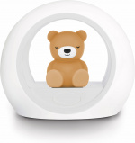 Zazu Billy moon night light, bear, grey Zazu Billy moon night light, bear, grey