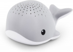 Zazu Wally the Whale projector nightlight, grey