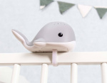Zazu Wally the Whale projector nightlight, grey