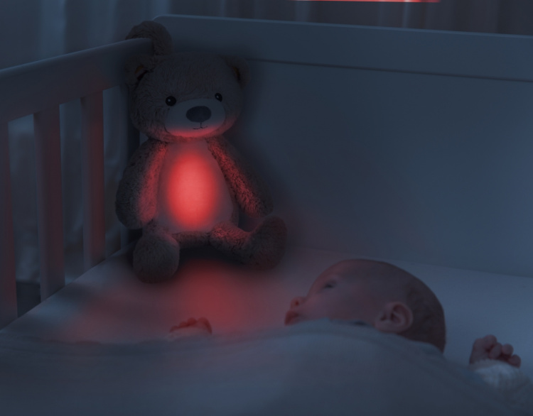 Zazu Brody the bear sleep rhythm music night light, taupe Zazu Brody the bear sleep rhythm music night light, taupe