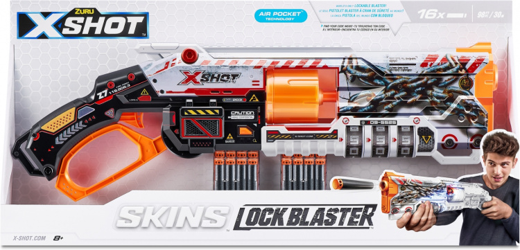 X-Shot Skins S1 Lock Gun - Foam plastic firearm