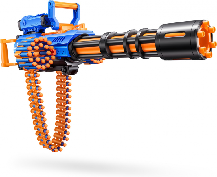 X-Shot Insanity-Motorized Age Fire Gatlin Gun with tripod - foam gun