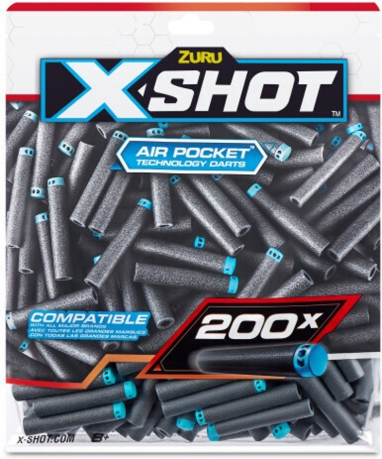 X-Shot Excel Foam Darts - refill pack, 200 rounds X-Shot Excel Foam Darts - refill pack, 200 rounds