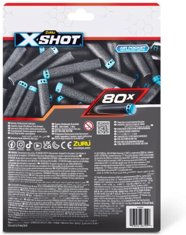 X-Shot Excel Foam Darts - refill pack, 200 rounds X-Shot Excel Foam Darts - refill pack, 200 rounds