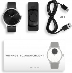 Withings Scanwatch Light smartwatch, 37 mm, black Withings Scanwatch Light smartwatch, 37 mm, black