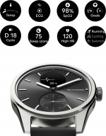 Withings Scanwatch 2 smartwatch, 42 mm, black Withings Scanwatch 2 smartwatch, 42 mm, black