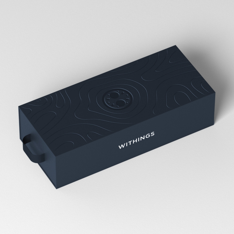 Withings Scanwatch Nova smartwatch, 42 mm, blue