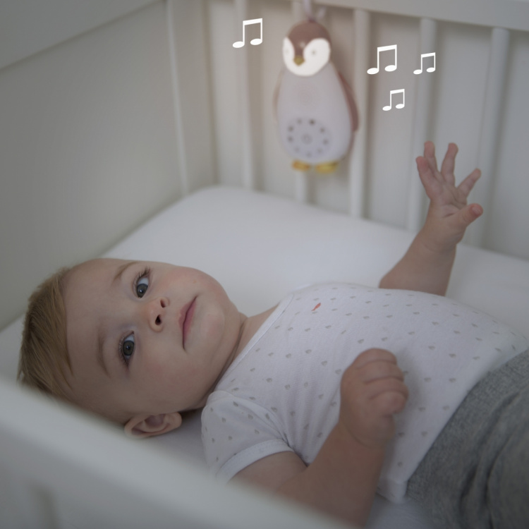 Zazu Zoe speaker nightlight, penguin, grey Zazu Zoe speaker nightlight, penguin, grey