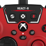 Turtle Beach React-R wired game controller, red, Xbox / PC