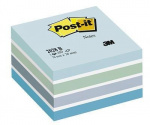 3M Post-it note cubes blue pastel 76 x 76 mm