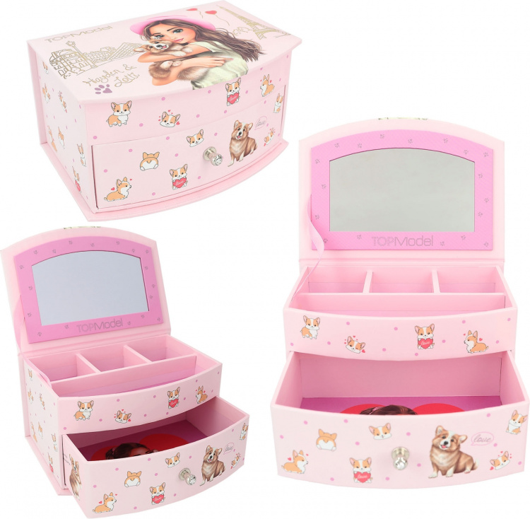 TOPModel CORGI - coral box