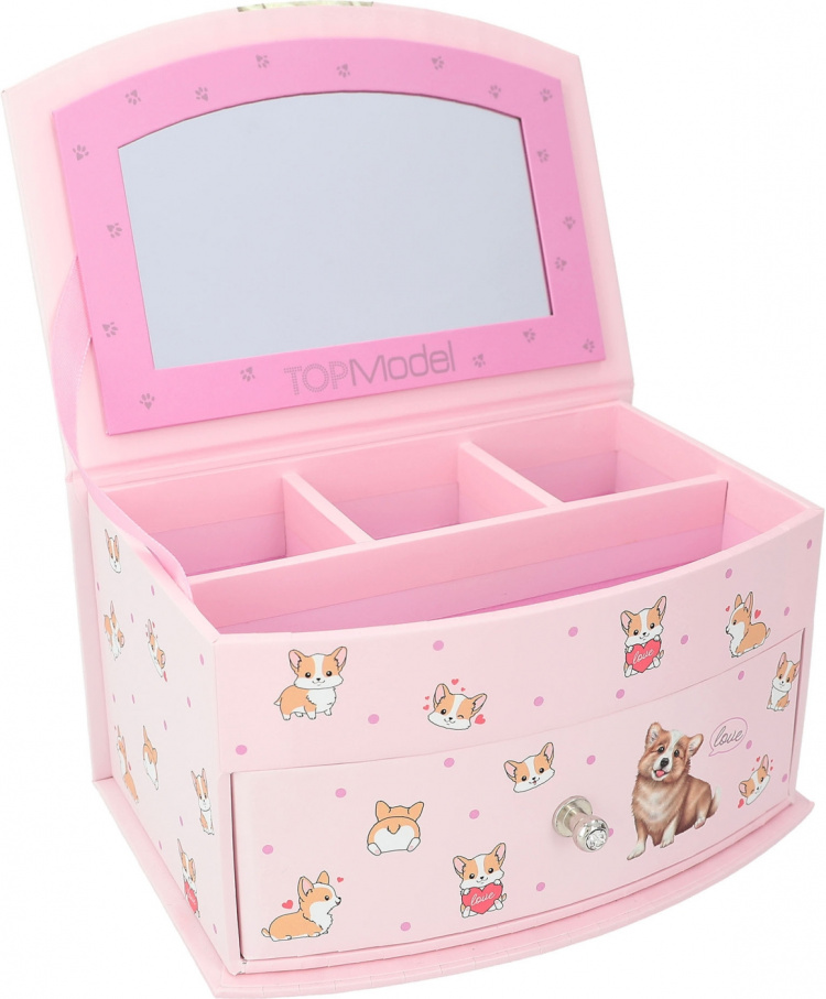 TOPModel CORGI - coral box