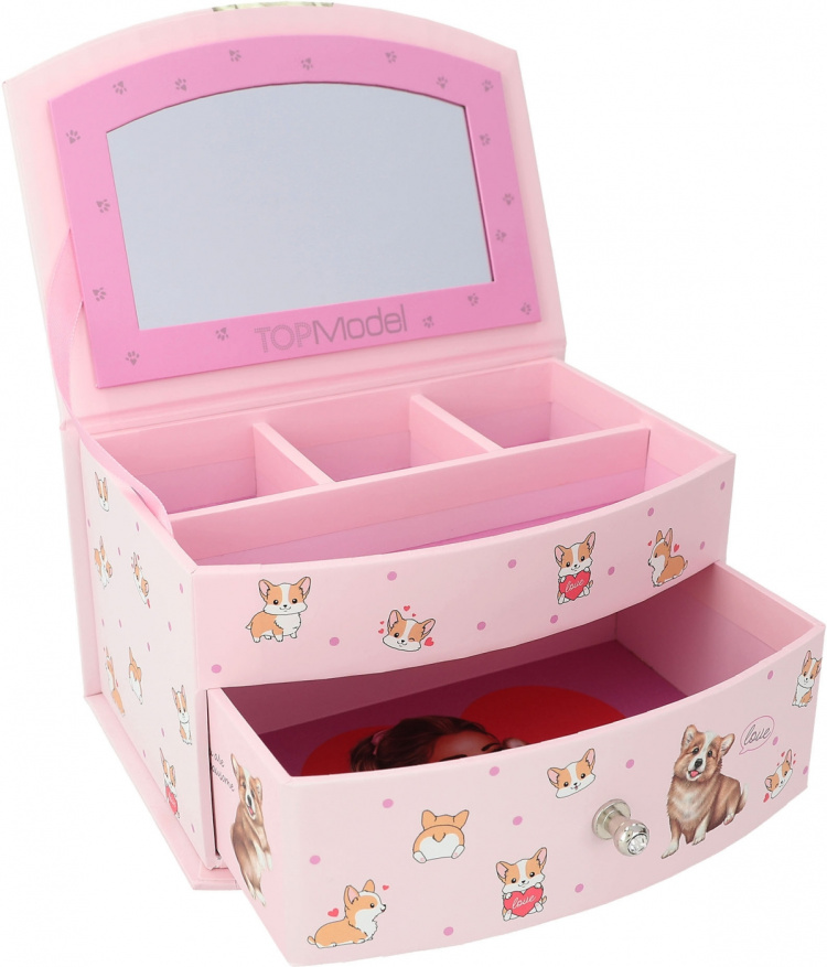 TOPModel CORGI - coral box