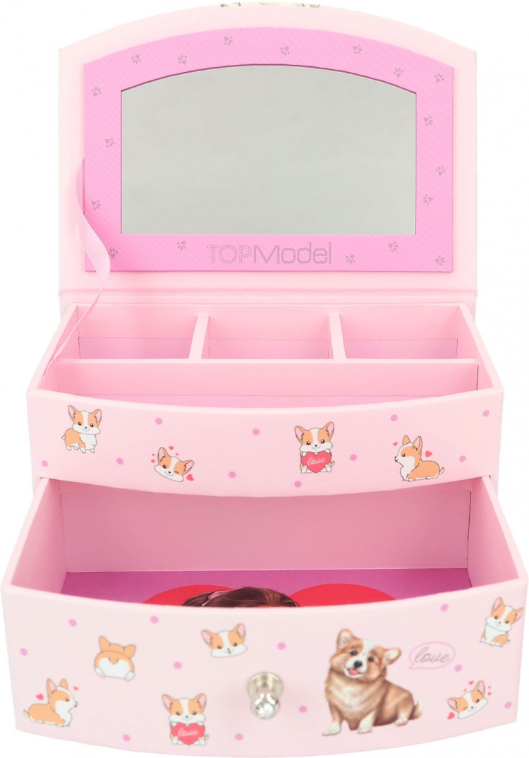 TOPModel CORGI - coral box