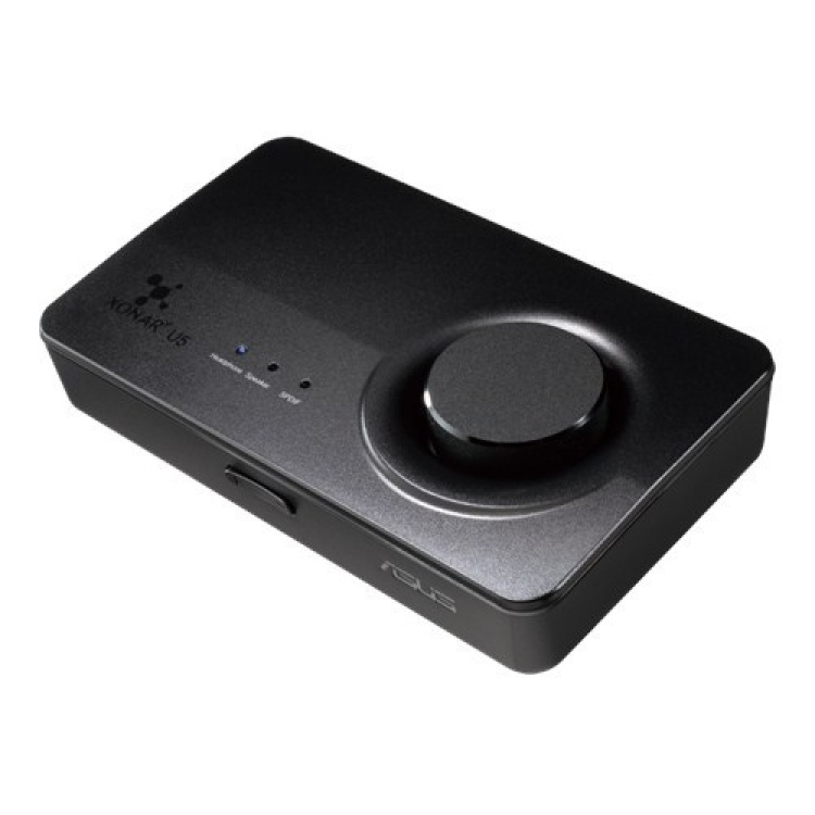 ASUS Xonar U5 USB sound card, black