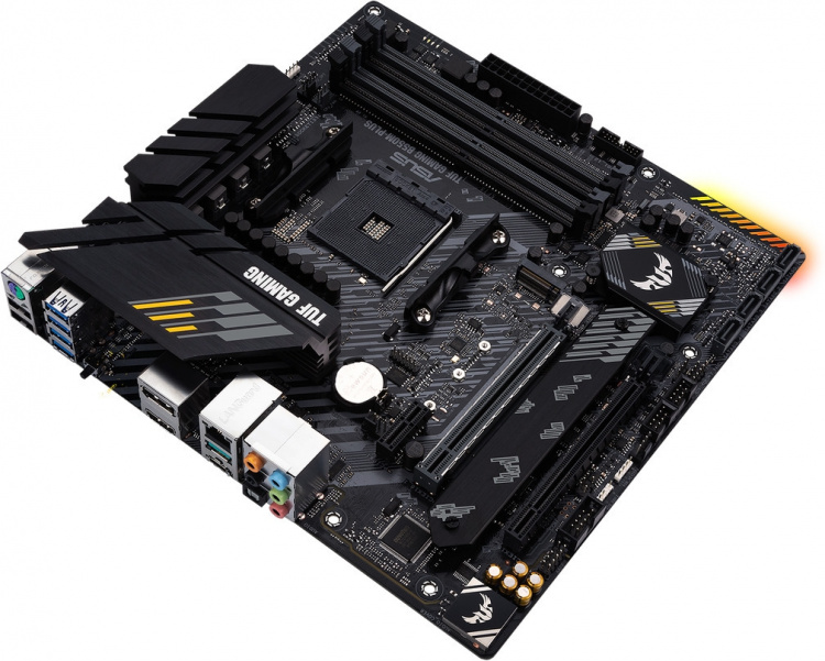 ASUS TUF GAMING B550M-PLUS AM4 microATX motherboard ASUS TUF GAMING B550M-PLUS AM4 microATX motherboard
