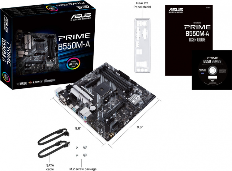 ASUS Prime B550M-A AM4 microATX motherboard
