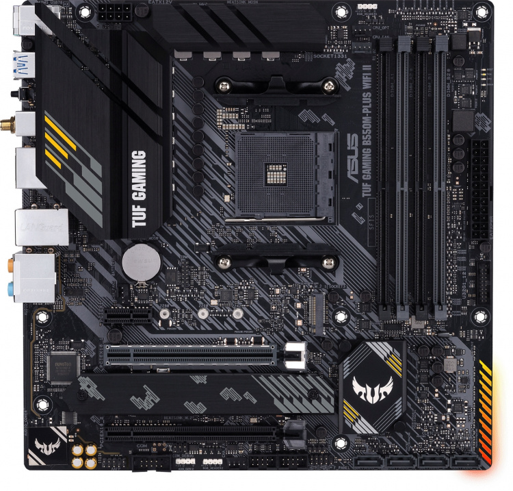 ASUS TUF GAMING B550M-PLUS WIFI II AM4 microATX motherboard