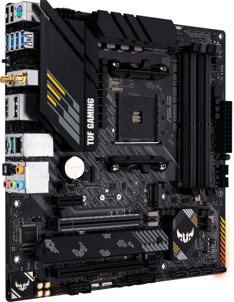 ASUS TUF GAMING B550M-PLUS WIFI II AM4 microATX motherboard