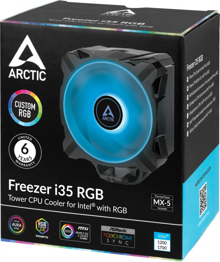 Arctic Cooling Arctic Freezer i35 RGB Processor Cooler