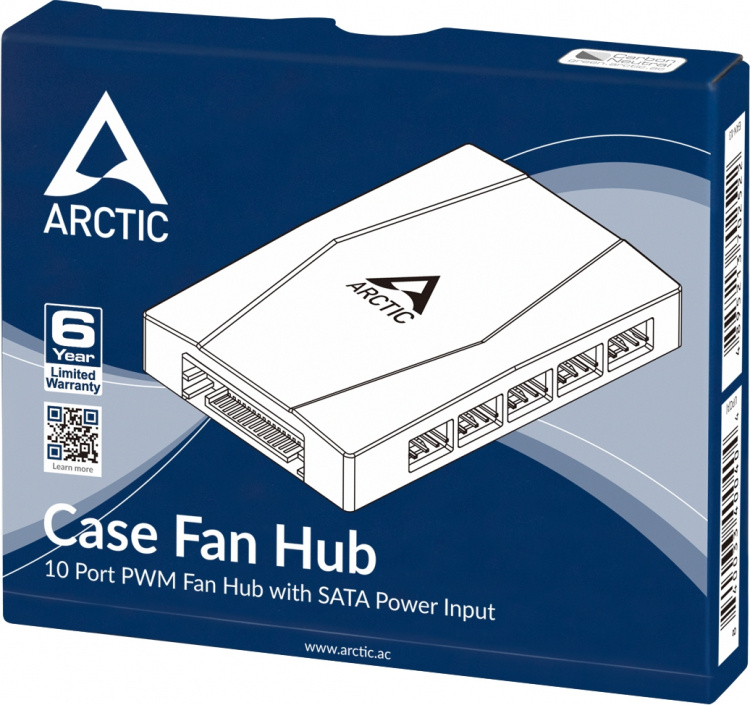 Arctic Cooling Arctic Case Fan Hub PWM fan hub/distributor Arctic Cooling Arctic Case Fan Hub PWM fan hub/distributor