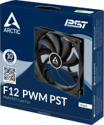 Arctic Cooling Arctic F12 PWM PST fan, 120 mm, black