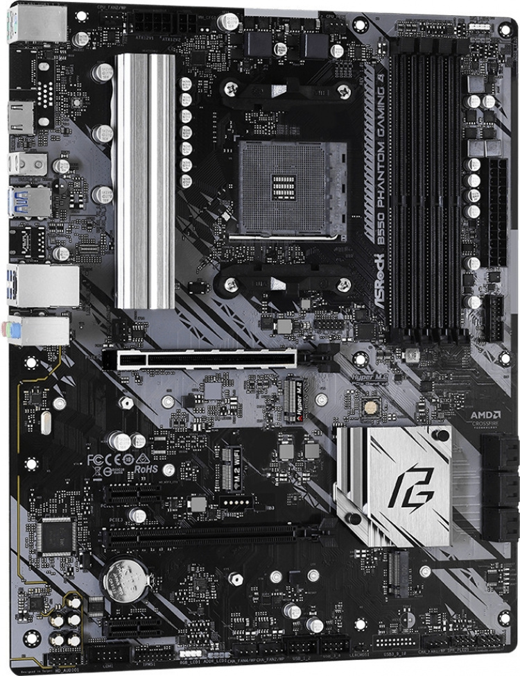 ASRock B550M PHANTOM GAMING 4 AM4 mATX motherboard ASRock B550M PHANTOM GAMING 4 AM4 mATX motherboard